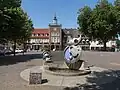 Sculpture at the Markt in Borken
