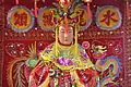 Statue of the goddess Shuiwei Shengniang of Hainanese folk religion, carried in procession for the 2011 Chinese New Year in Paris