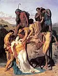 Zenobia found by Sheperds on the banks of the Araxes, by William-Adolphe Bouguereau