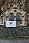 Church entrance.