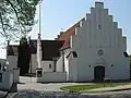 Entrance to the church