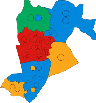 2023 results map