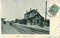 The station in the early 20th century