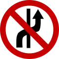 Brazil: No shifting lanes from the right