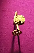 Sacosu Mare, 13th–12th century BC. NMIR Museum Romania[35]