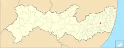 Location in the state of Pernambuco