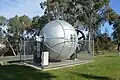 Straw boiler at the historical precinct at Broadford, Victoria