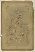 A Gathering of Dervishes in the Mughal Empire