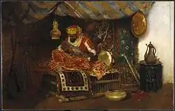The Moorish Warrior, c. 1878. Brooklyn Museum.