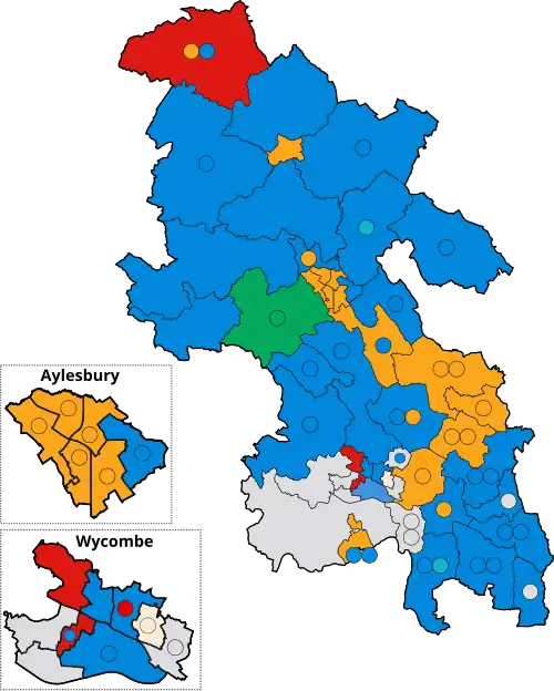 2025 results map
