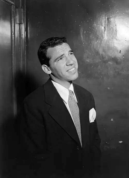 Rich at the Arcadia Ballroom in 1947