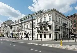 Dom Dochodowy building, seat of the Embassy of New Zealand