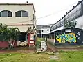 Rabindra Kala Bhaban and the college garage on the right