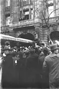 French Premier Pierre Laval and Foreign Minister Aristide Briand at the Adlon, September 1, 1931