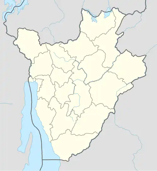 Commune of Makamba is located in Burundi