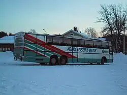 Image 23814.5-metre 1991 Delta Star 501 on Volvo B10M with cantilever tail lift (from Bruck (vehicle))