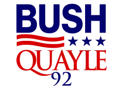 Bush–Quayle campaign logo