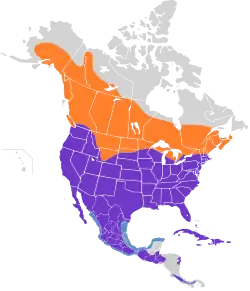 Map of range