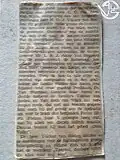 C. C. van Asch van Wijck funeral, clipping from the Tielse Courant, 22 September 1932.