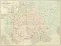 Map of 8th- to 9th-century Rus' by Leonard Chodzko (1861)