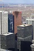 View from the CN Tower in 2023