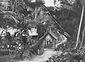 A scene in Soengailasi around the start of the 20th century by Christiaan Benjamin Nieuwenhuis