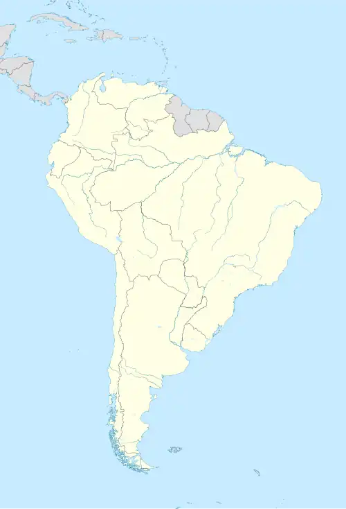 2014 Copa Libertadores is located in South America