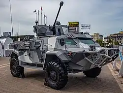 Caiman&nbsp;[de] reconnaissance vehicle (140th repair plant, Barysaw)