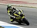 Cal Crutchlow, riding the Monster Yamaha Tech 3 at the 2011 Portuguese Grand Prix.