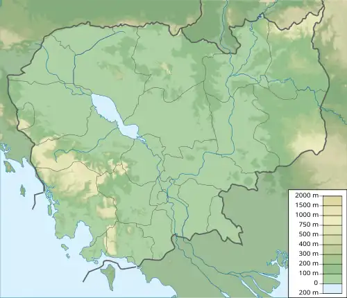 Tây Thành province is located in Cambodia