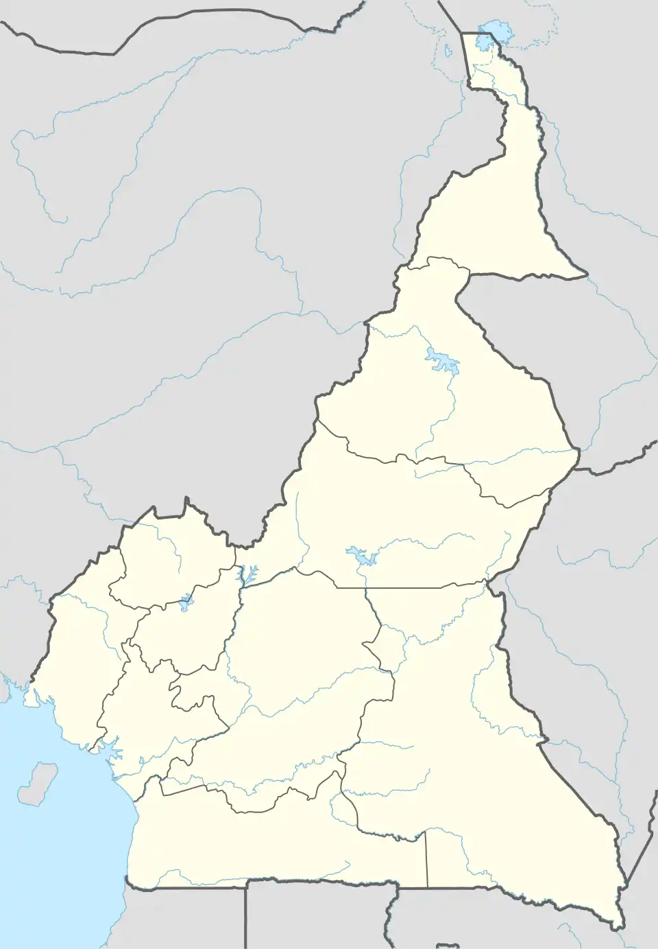 Ambam is located in Cameroon