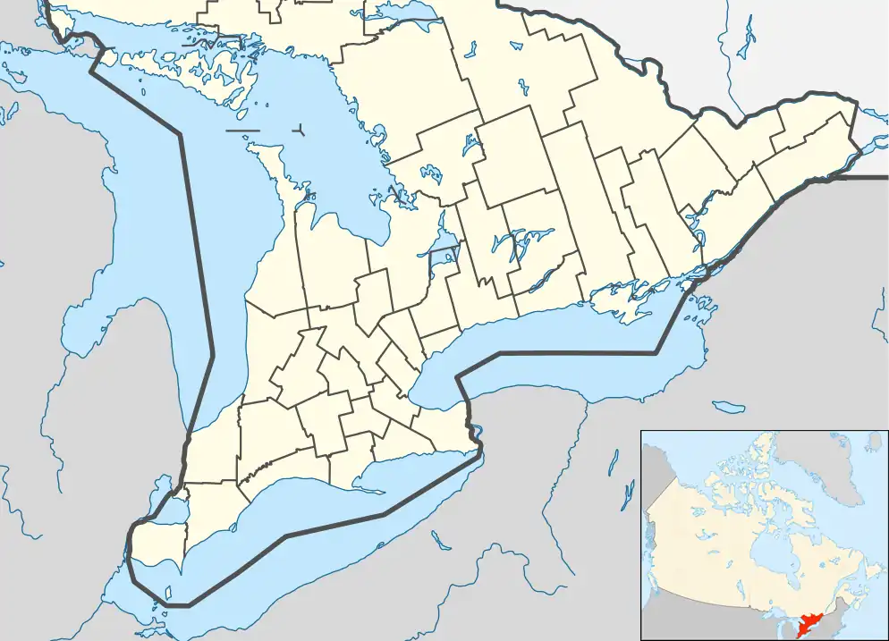 Harbourfront is located in Southern Ontario