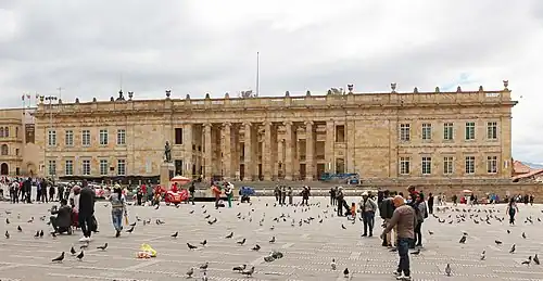 National Capitol of Colombia, La Candelaria, Bogotá, 1848–1926