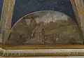 St Jerome in the desert (lunette)