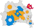 2003 results map