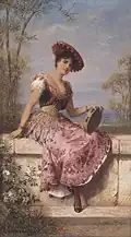 Young Tambourine-player