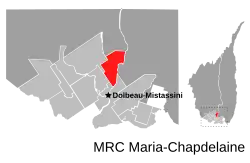 Location of Saint-Stanislas