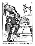 Cartoon in The Progressive Woman, March 1912.