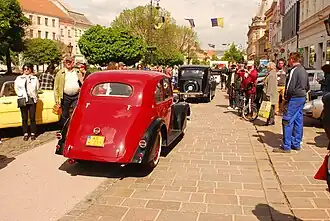 Tatra 57B rear.