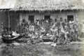 Cast members of Thai Khon, 1900