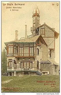 Castel Henriette, Sevres (1899–1900)