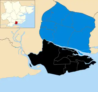 2010 results map