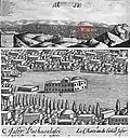 Location of the Castle of Jafar Pasha, Tabriz (Chardin, 1673)