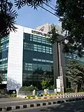 Caterpillar at the RMZ NXT Building