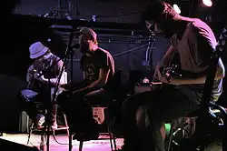 The Cave Singers performing at the Rock & Roll Hotel in Washington, DC, May 2008