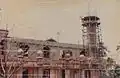 The mosque, during renovations