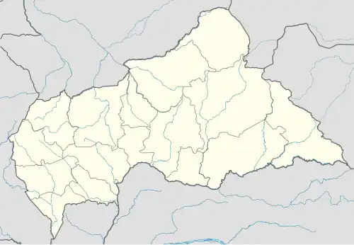 Digba is located in Central African Republic