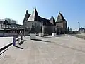 The Carmes Castle, seen from the Espace Pierre Mendès-France