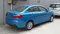 Rear view of the Changan Alsvin V7.