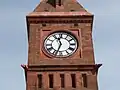 Tower with clock, after building project, 2012
